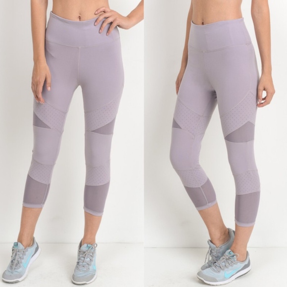lavender workout leggings